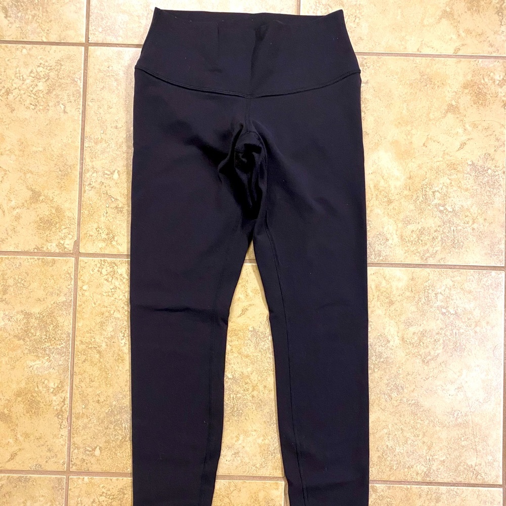 Lululemon high waisted black wunder under leggings